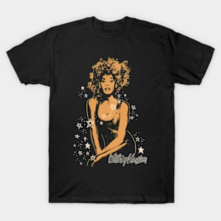 Whitney Houston 80s 90s Retro Music T-Shirt